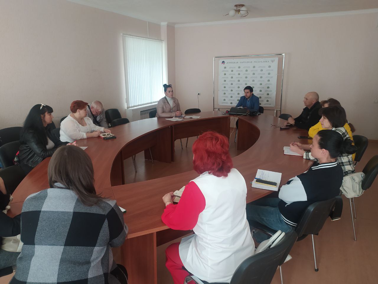 В Ждановке обсудили вопросы трудовой деятельности.